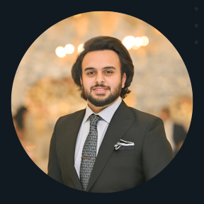 Black Gold Dynamic Business Circle Profile Image (2)